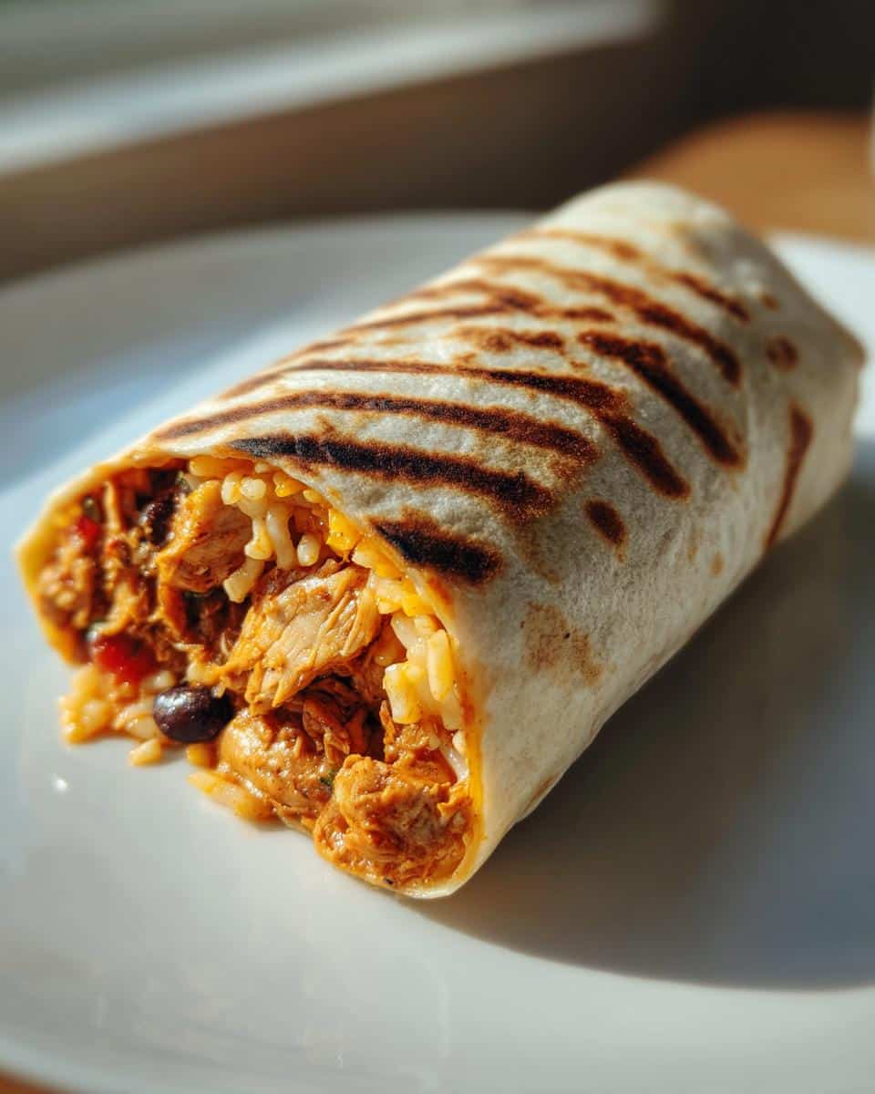 32g Protein Meal Prep Chicken Burritos for Busy Weeks