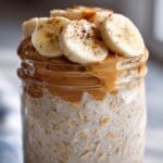 Peanut Butter Banana Overnight Oats **Peanut Butter Banana Overnight Oats: 5-Minute Breakfast Bliss!**