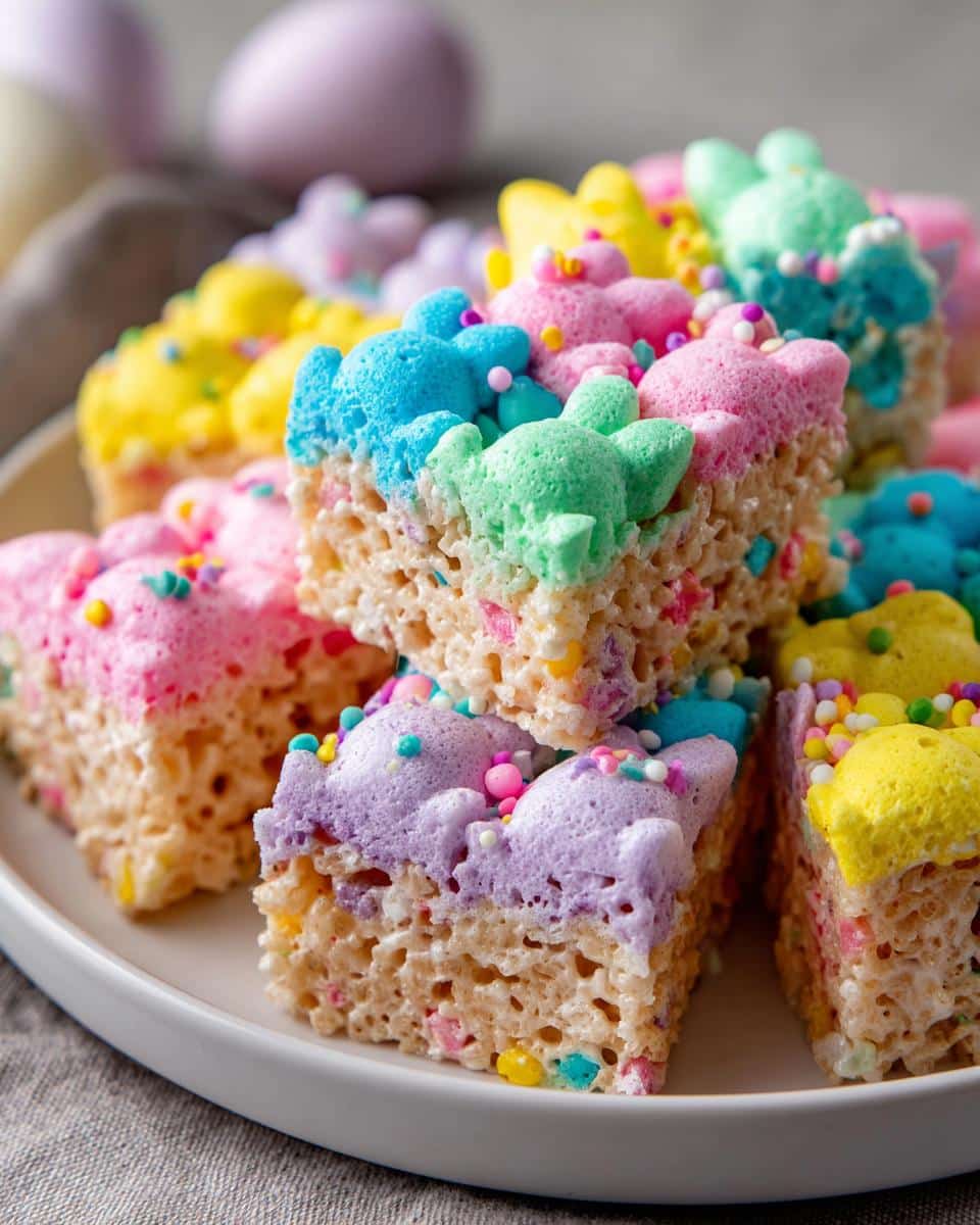 Irresistible Peeps Rice Krispie Treats Easter in 15 Minutes 4 Peeps Rice Krispie Treats Easter - detail 1