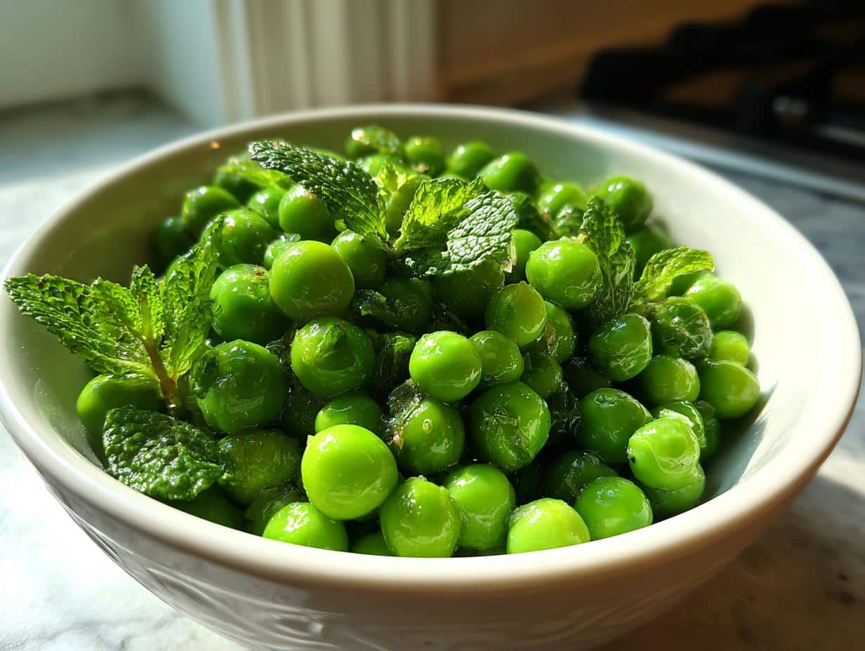Spring Pea & Mint Salad - detail 1