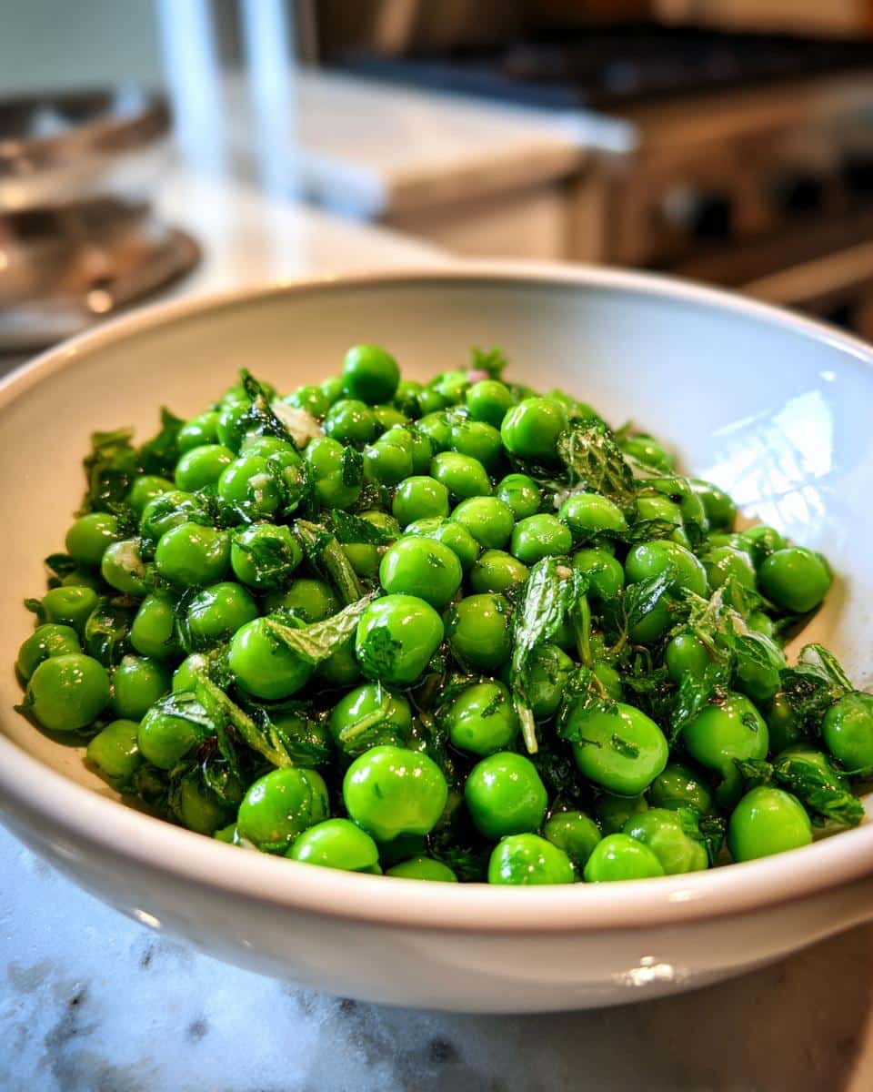 **5-Ingredient Spring Pea & Mint Salad – Joyful Freshness!**