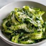 Lemon Parmesan Zucchini Ribbon Salad Recipe in 10 Minutes 5 Zucchini Ribbon Salad Recipe